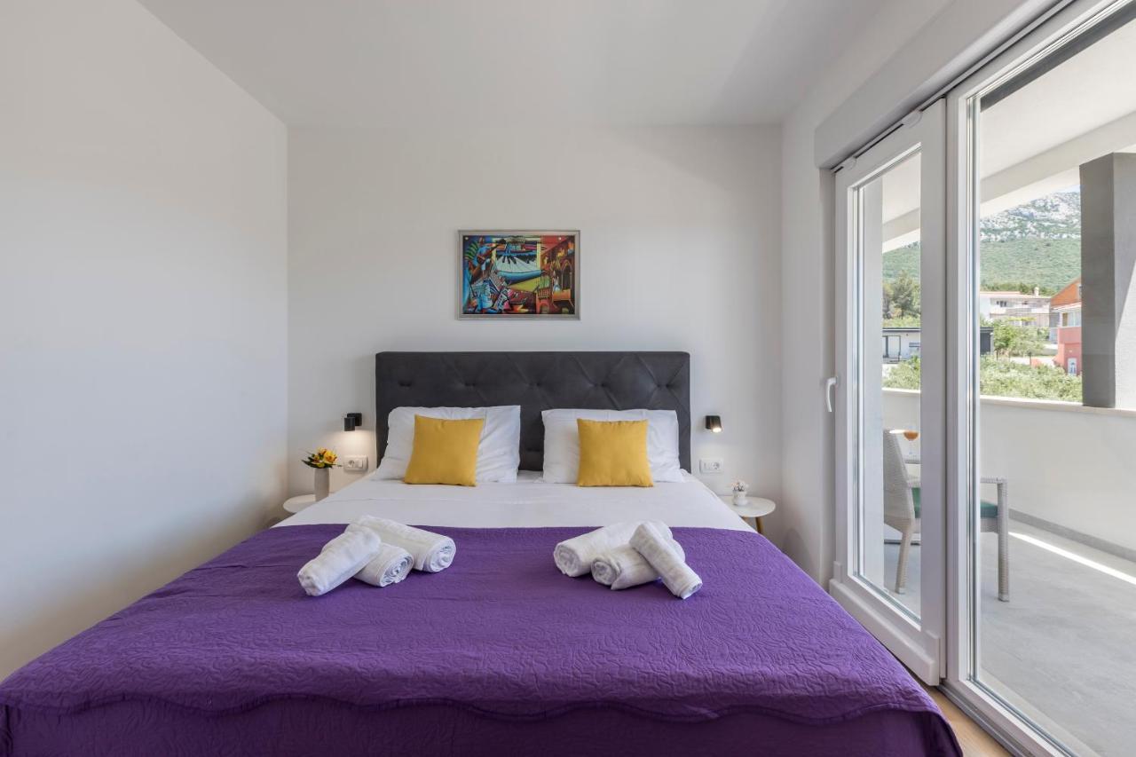 Luxury Villa La Nonna Ana - Heated Pool, Sea View, Near Split Kaštela エクステリア 写真