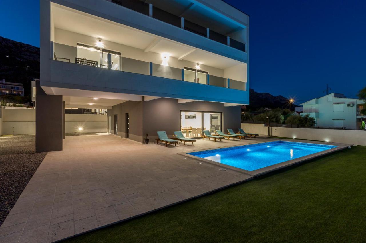 Luxury Villa La Nonna Ana - Heated Pool, Sea View, Near Split Kaštela エクステリア 写真