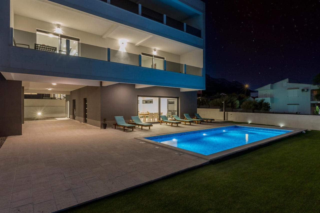 Luxury Villa La Nonna Ana - Heated Pool, Sea View, Near Split Kaštela エクステリア 写真